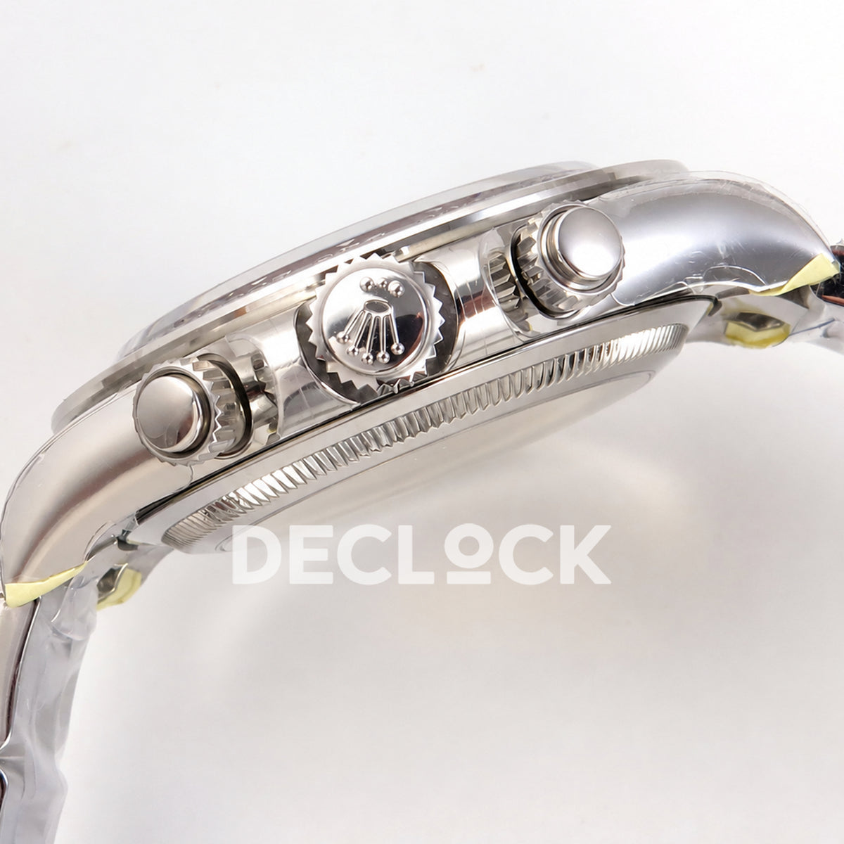 Rolex Daytona 126506 VSF, ice blue stick markers, VS4131 V3s weighted — crown pushers