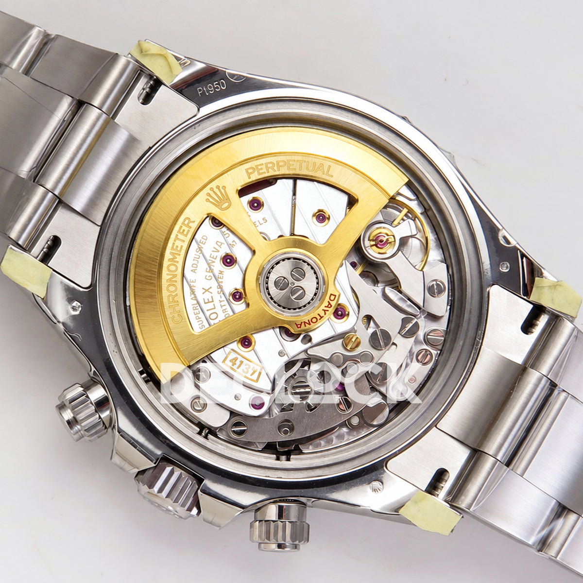 Rolex Daytona 126506 VSF, ice blue stick markers, VS4131 V3s weighted — movement rotor angle