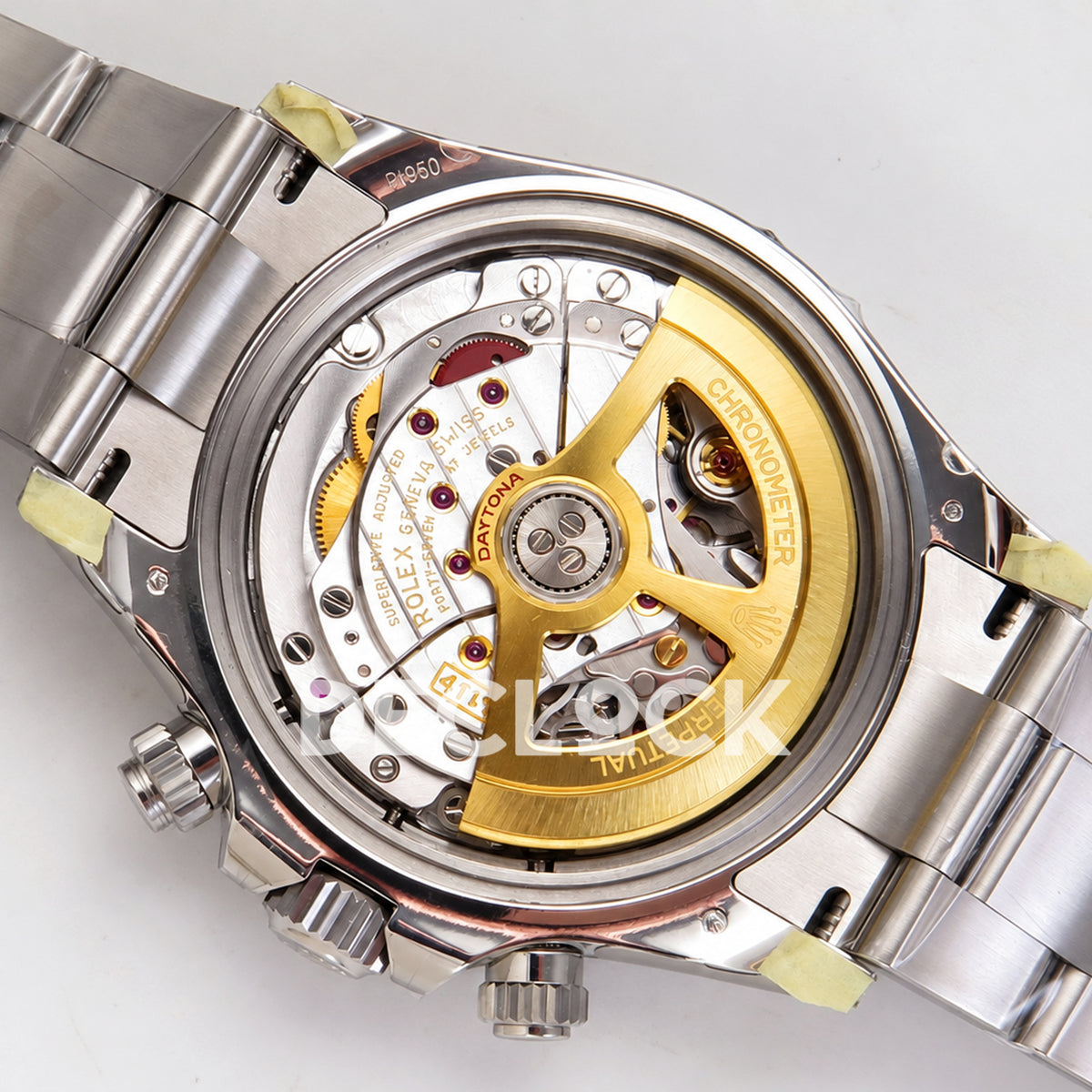 Rolex Daytona 126506 VSF, ice blue stick markers, VS4131 V3s weighted — open movement
