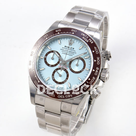 Rolex Daytona 126506 VSF, ice blue stick markers, VS4131 V3s weighted — three quarter