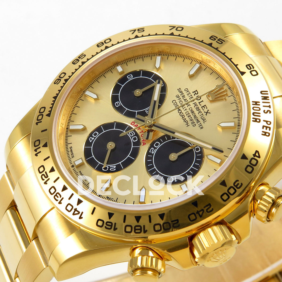 Rolex Daytona 126508 BTF replica, opposite dial angle