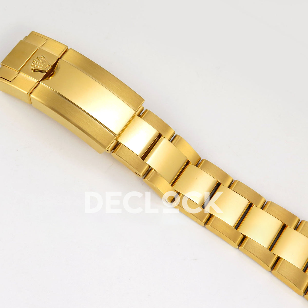 Rolex Daytona 126508 BTF replica, gold Oyster bracelet and closed clasp
