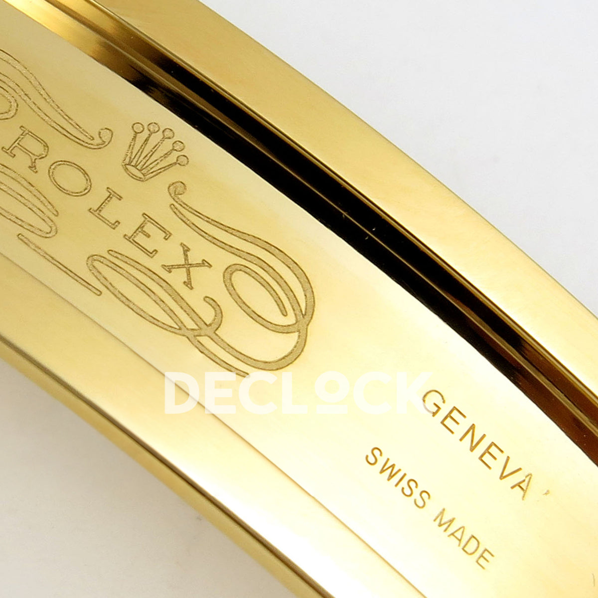 Rolex Daytona 126508 RWF replica - original Rolex Geneva Swiss Made clasp engravings