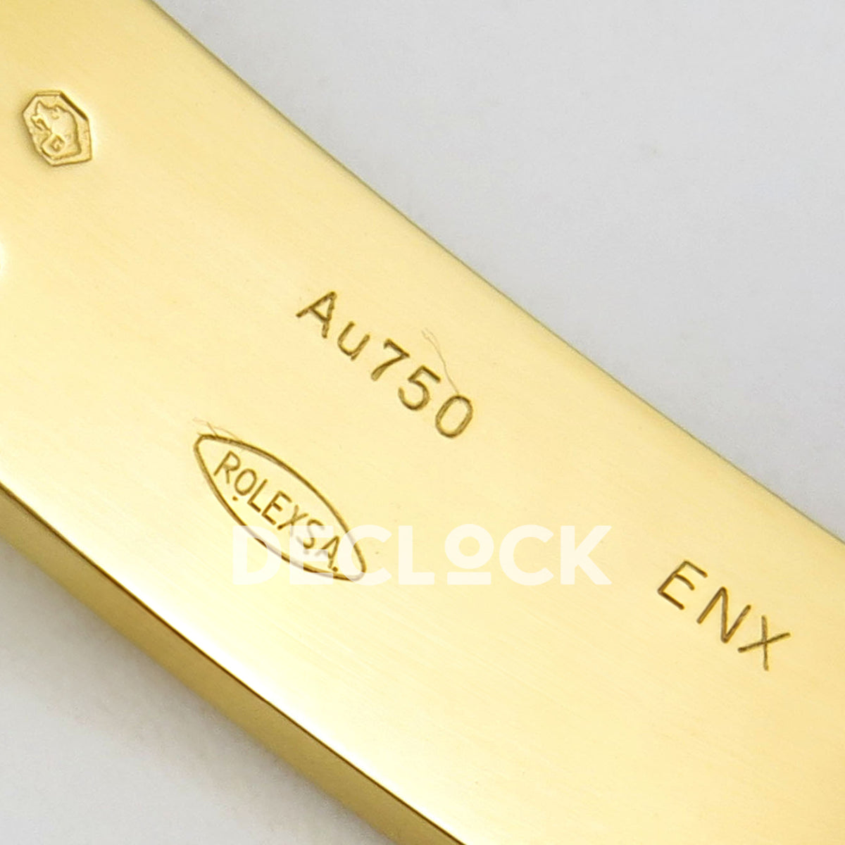 Rolex Daytona 126508 RWF replica - original Au750 and ENX clasp markings