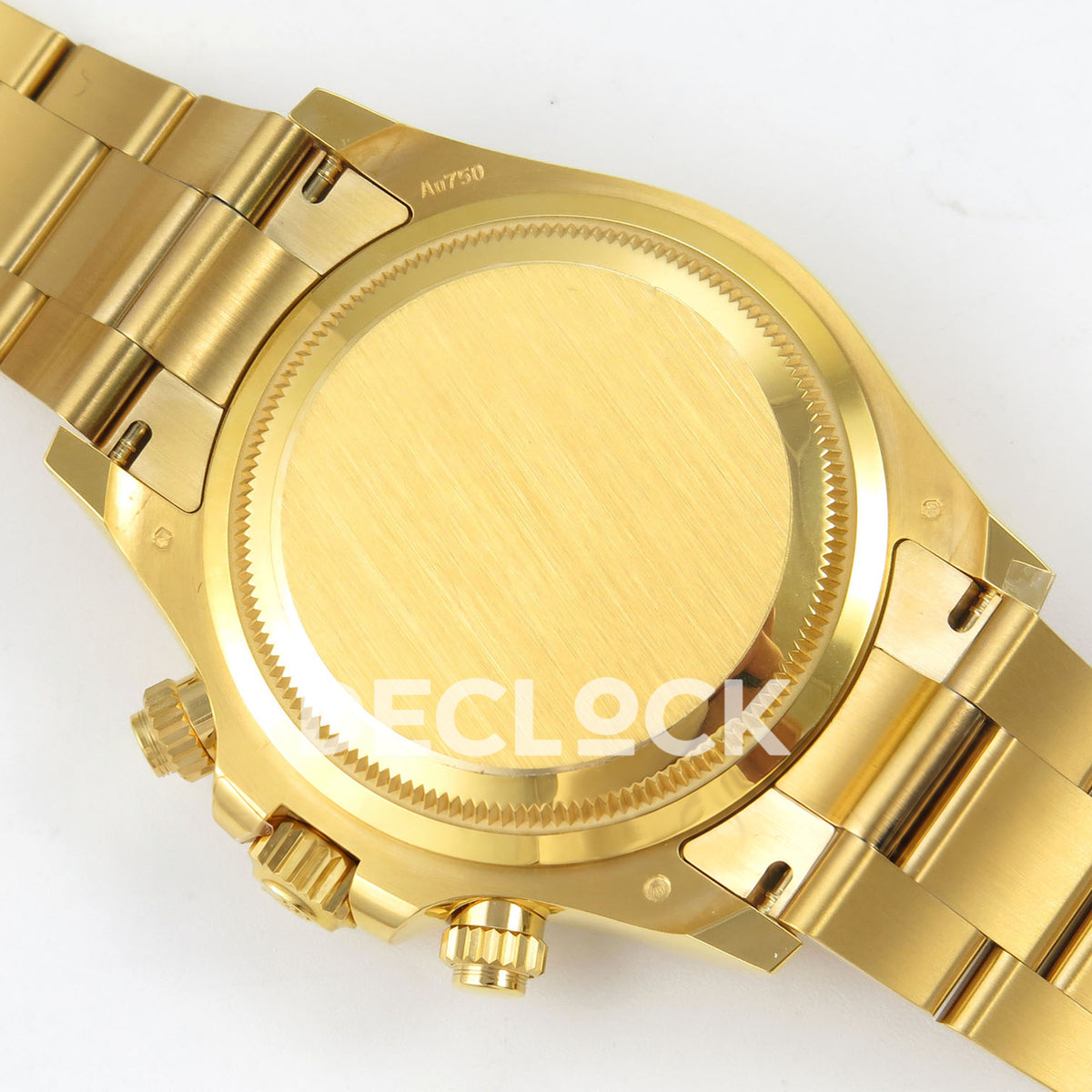 Rolex Daytona 126508 VSF replica - closed caseback and Oyster-style bracelet