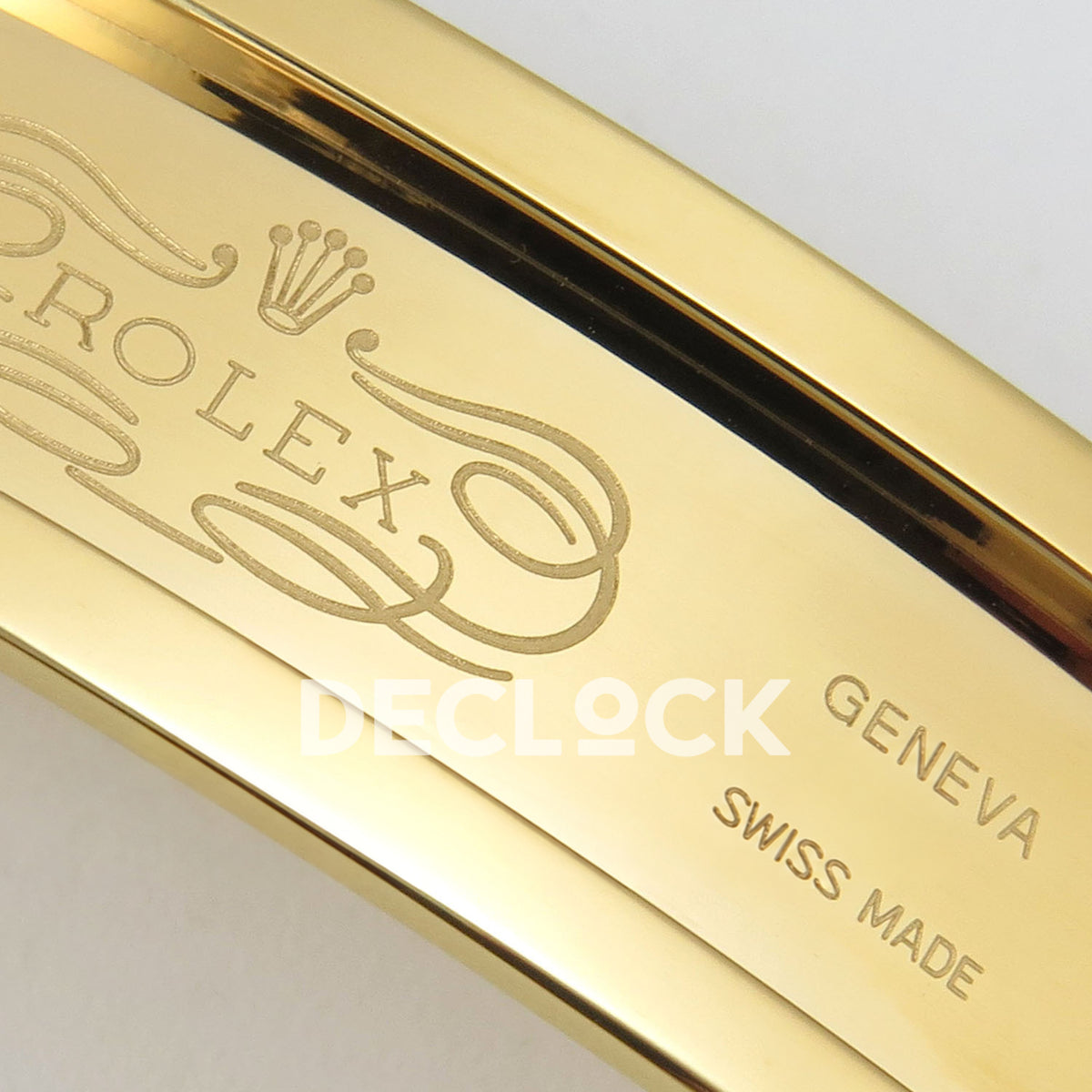 Rolex Daytona 126508 VSF replica - original Rolex Geneva Swiss Made clasp engraving