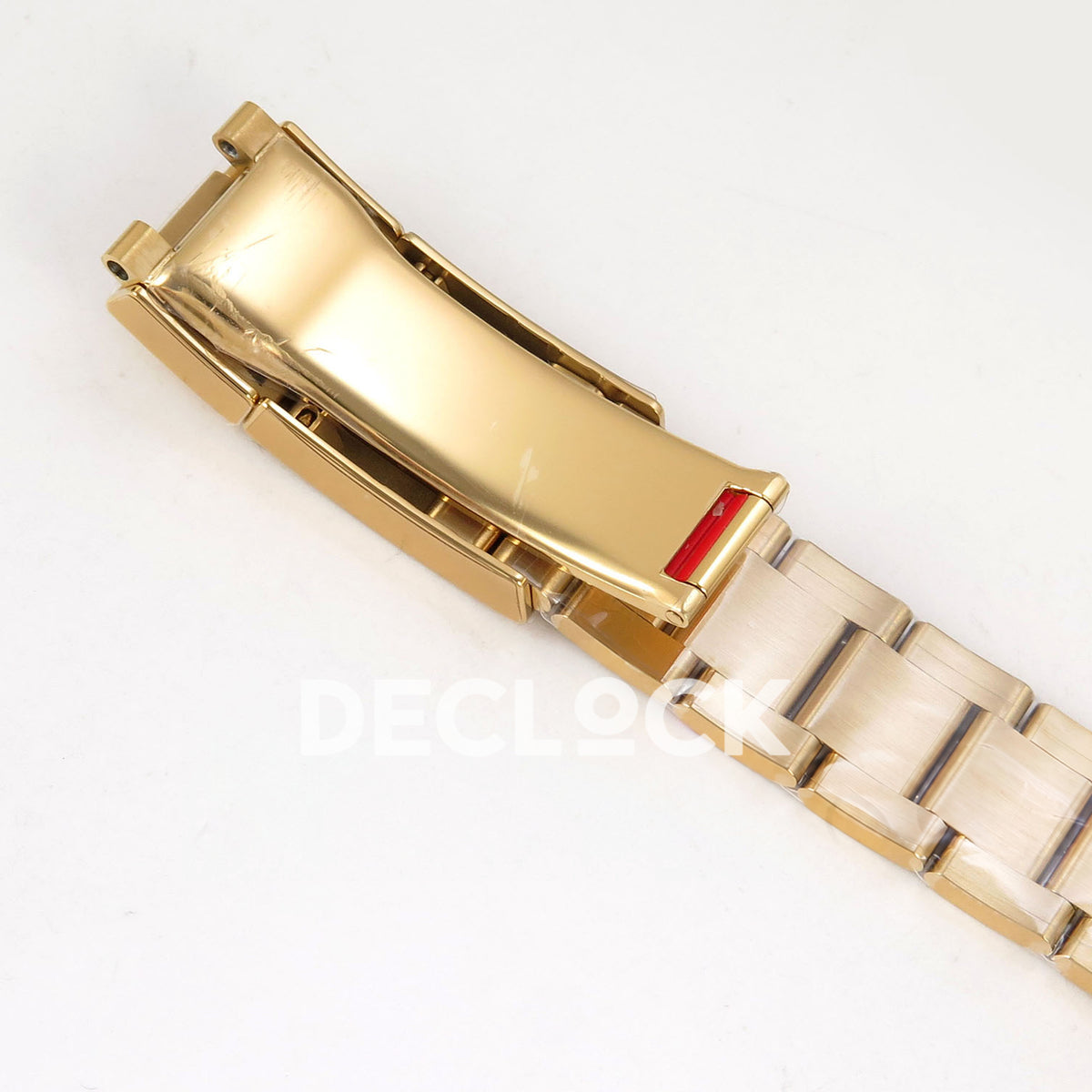 Rolex Daytona 126508 VSF VS4131 V3 green replica - open folding clasp with original red protective sticker