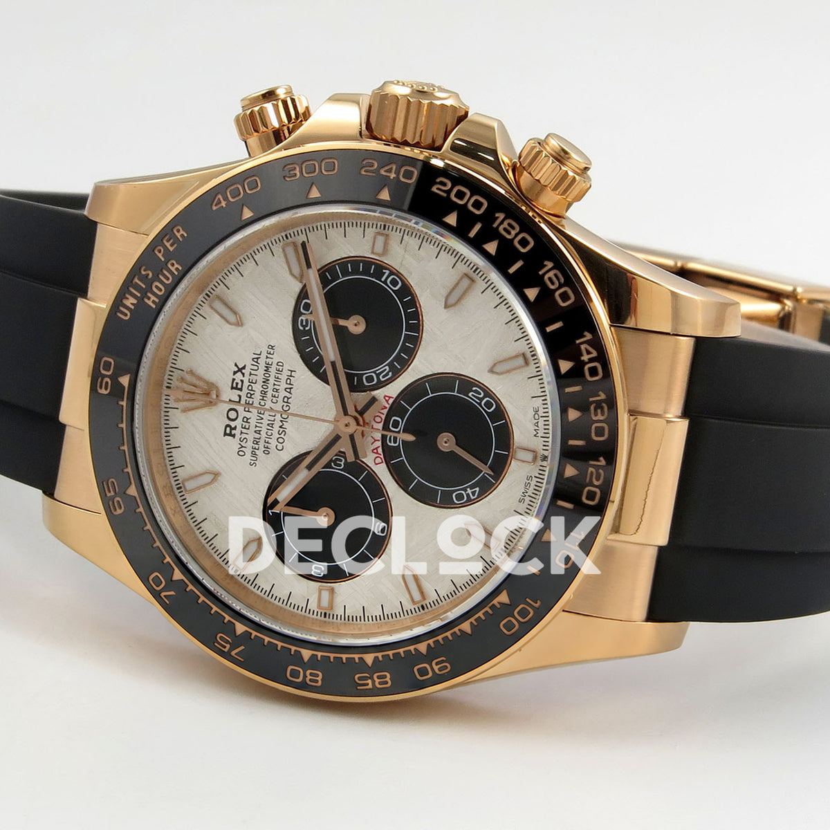 Rolex Daytona 126515 Clean Plus replica - opposite horizontal front angle