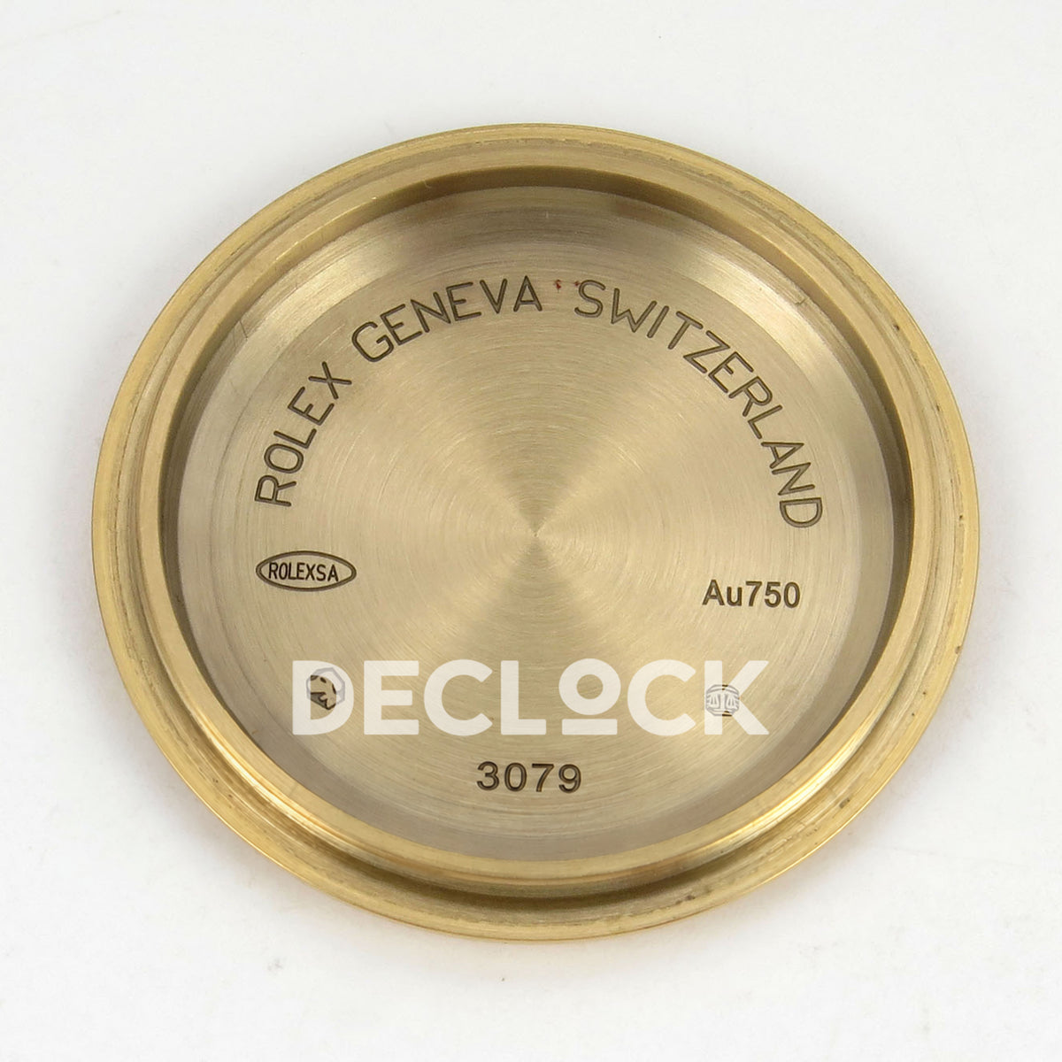 Rolex Daytona 126515 Clean Plus replica - caseback interior and decorative markings