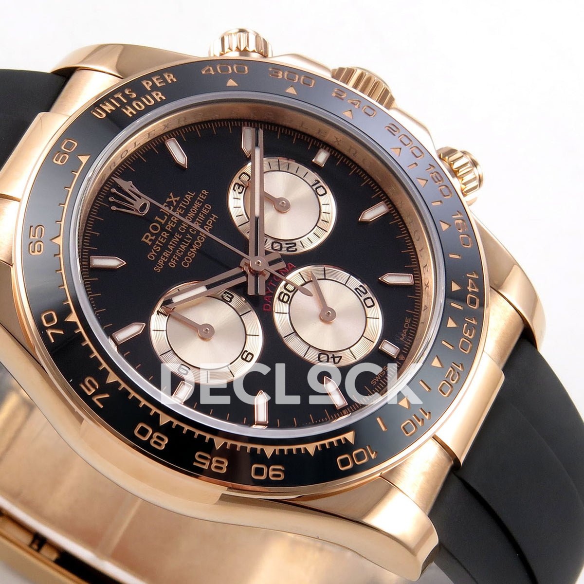 Rolex Daytona 126515 ZF replica - opposite angled dial view