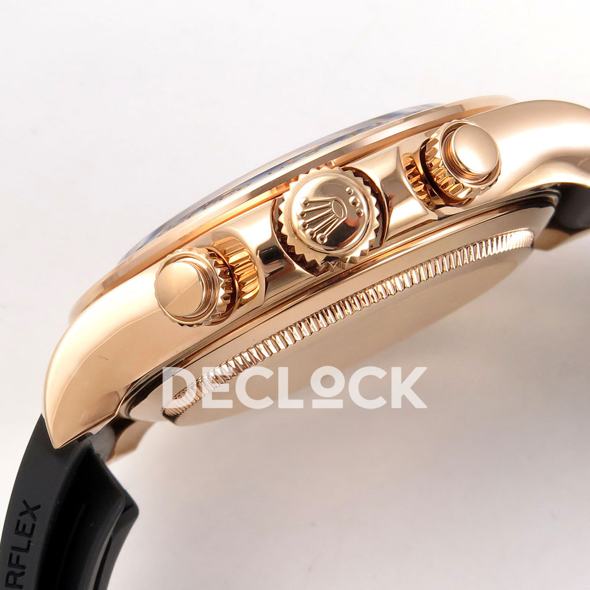 Rolex Daytona 126515 ZF replica - winding crown and chronograph pushers