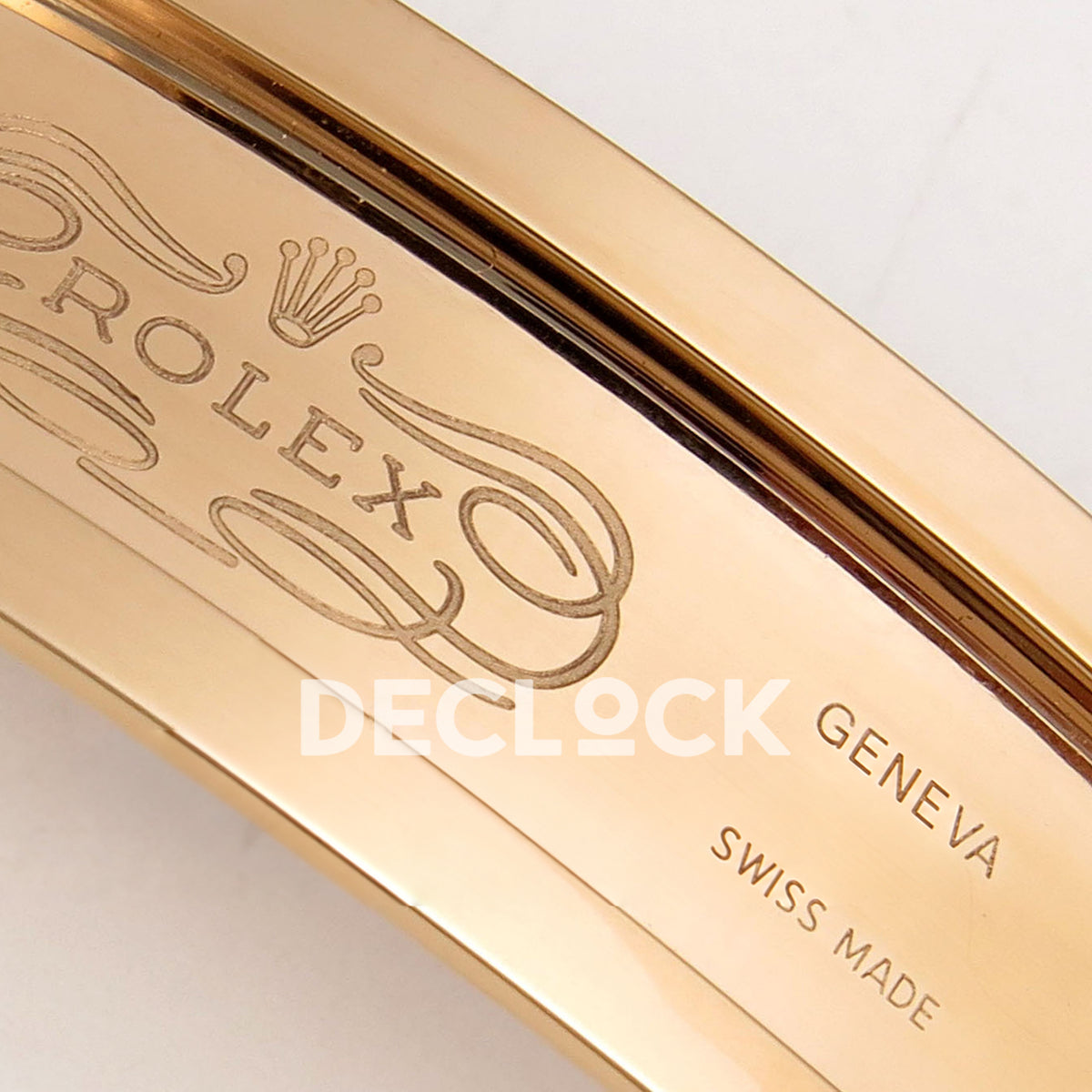 Rolex Daytona 126515 ZF replica - original Rolex Geneva Swiss Made clasp engraving