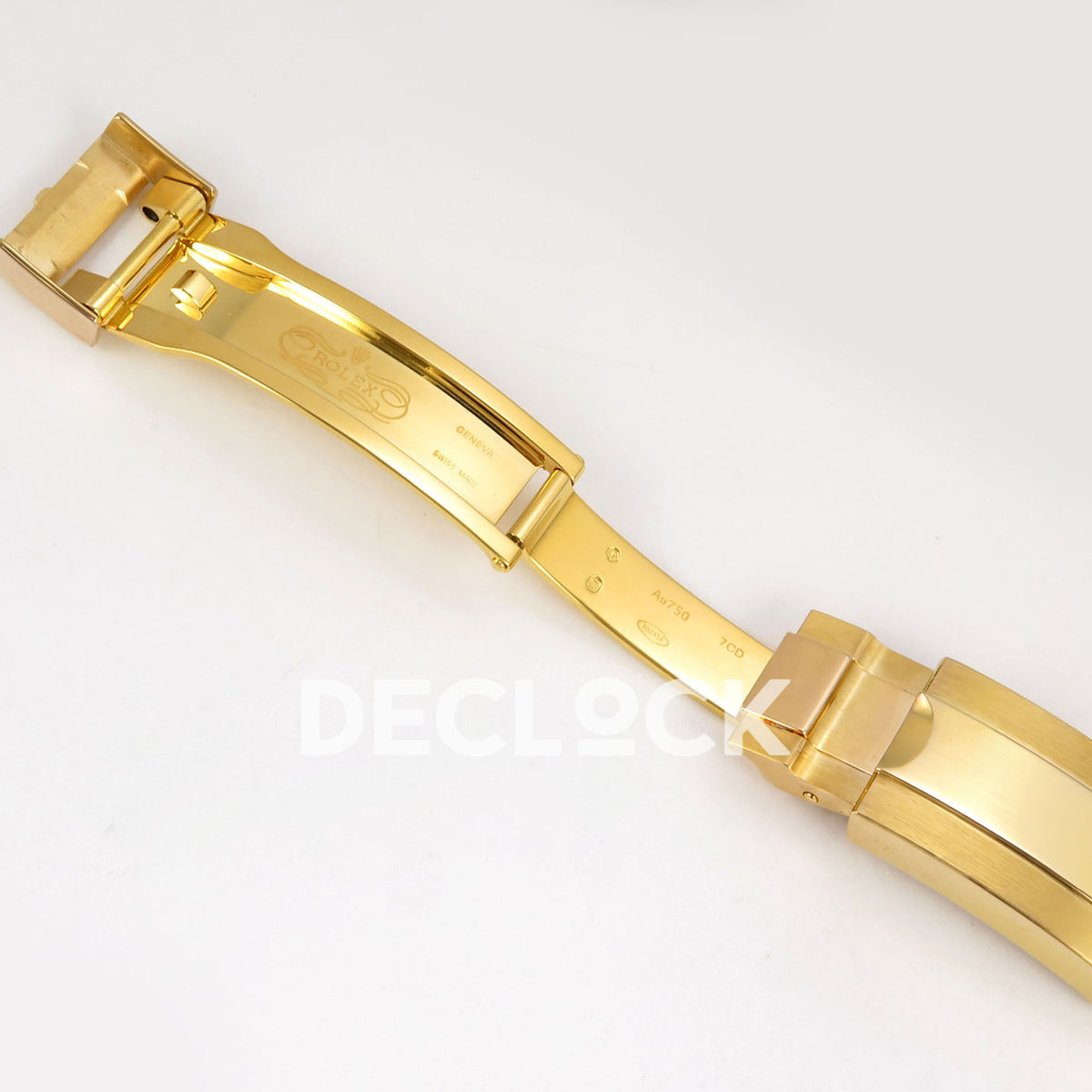 Rolex Daytona 126518 ERF replica - open folding clasp detail
