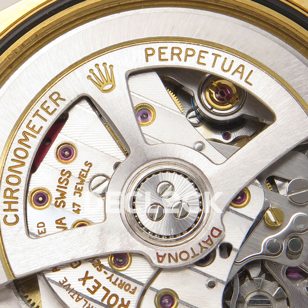 Rolex Daytona 126518 ERF replica - automatic winding rotor close-up