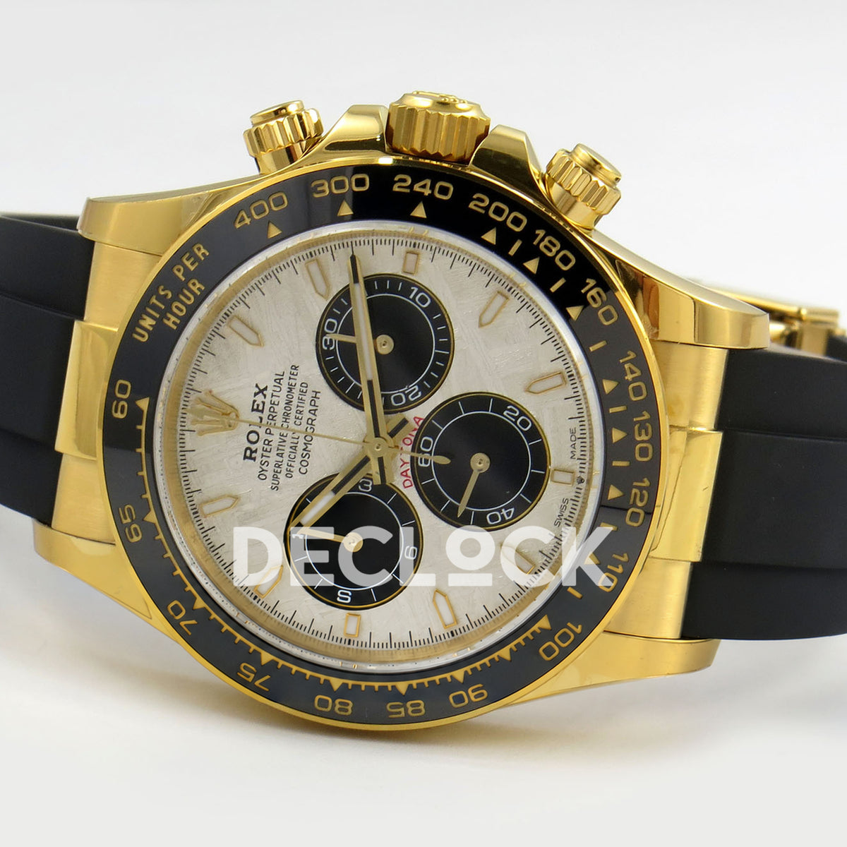 Rolex Daytona 126518 Clean Plus replica - opposite horizontal front angle