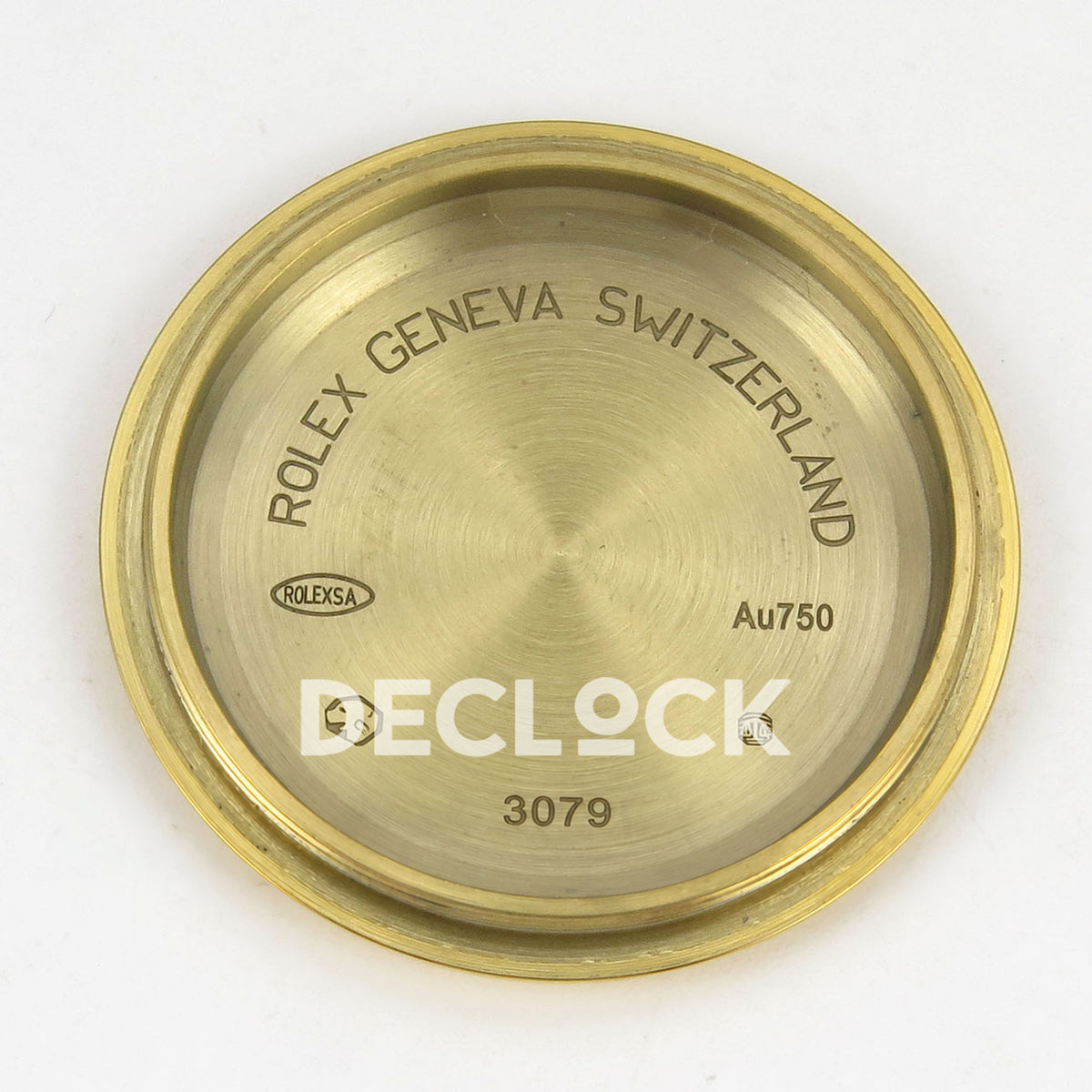 Rolex Daytona 126518 Clean Plus replica - caseback interior and decorative markings