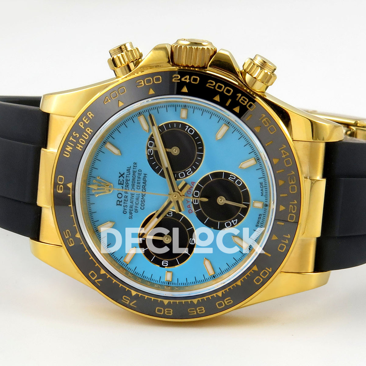 Rolex Daytona 126518 QF V10 Tiffany Blue replica - opposite horizontal view