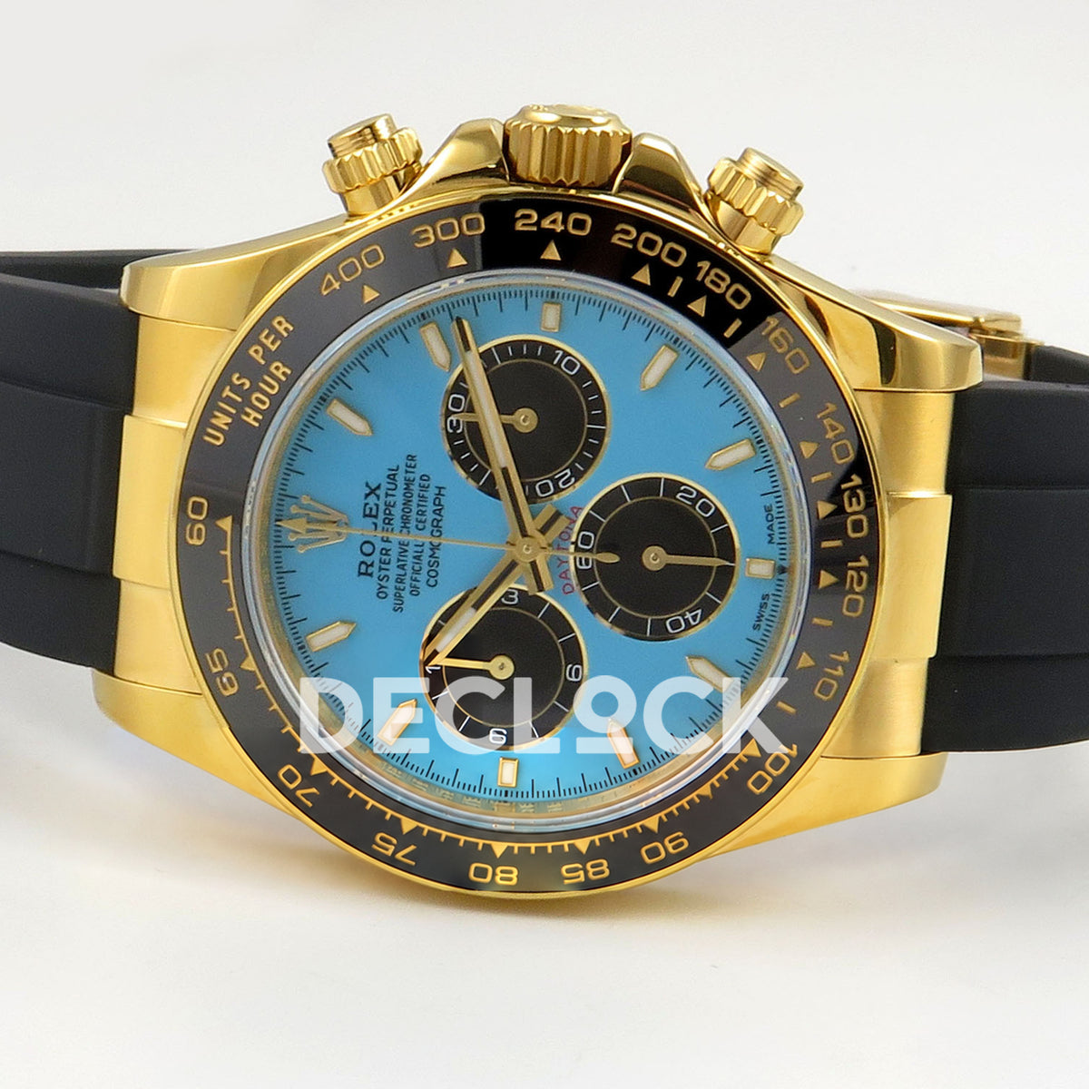 Rolex Daytona 126518 UFO Tiffany Blue replica - opposite horizontal view
