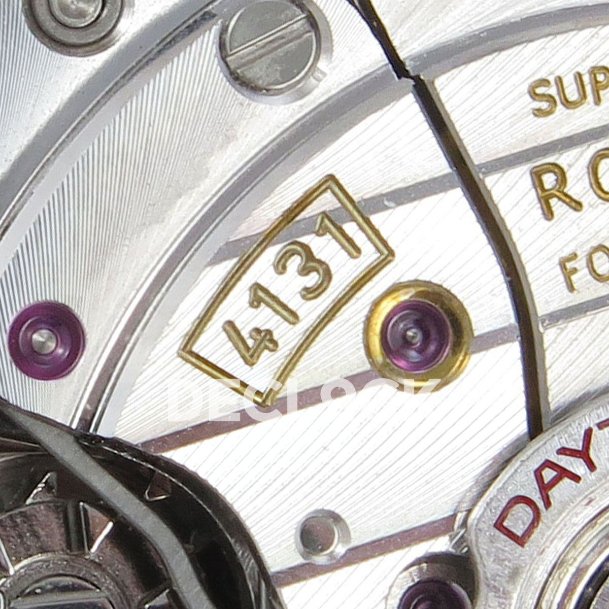 Rolex Daytona 126518 UFO Tiffany Blue replica - movement reference view
