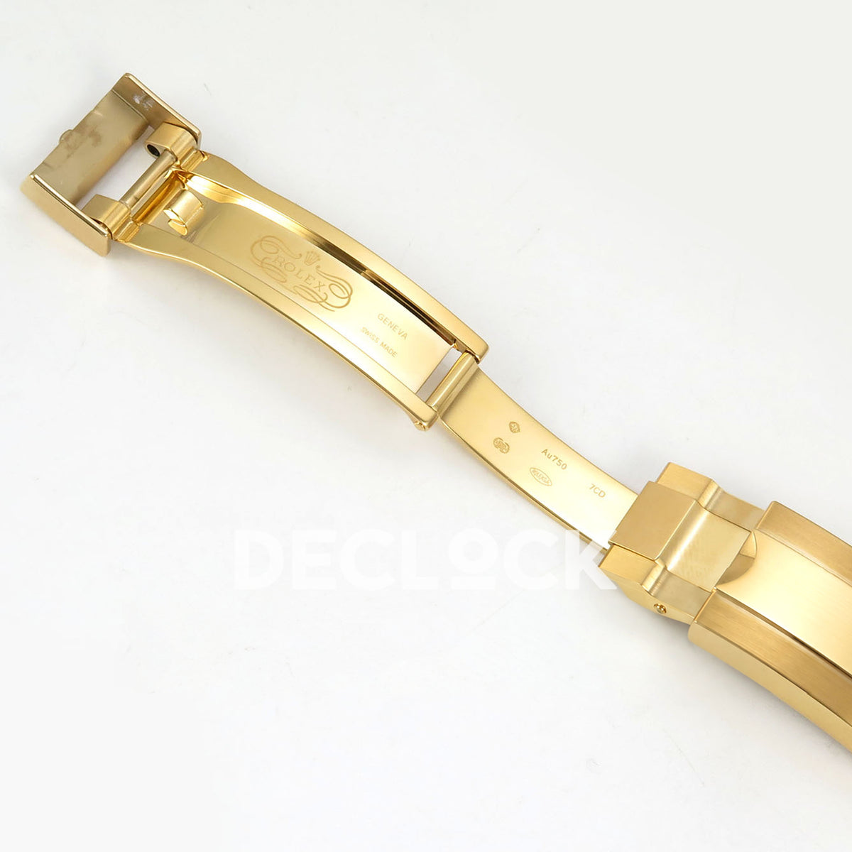 Rolex Daytona 126518 VSF replica - open folding clasp and original engraving