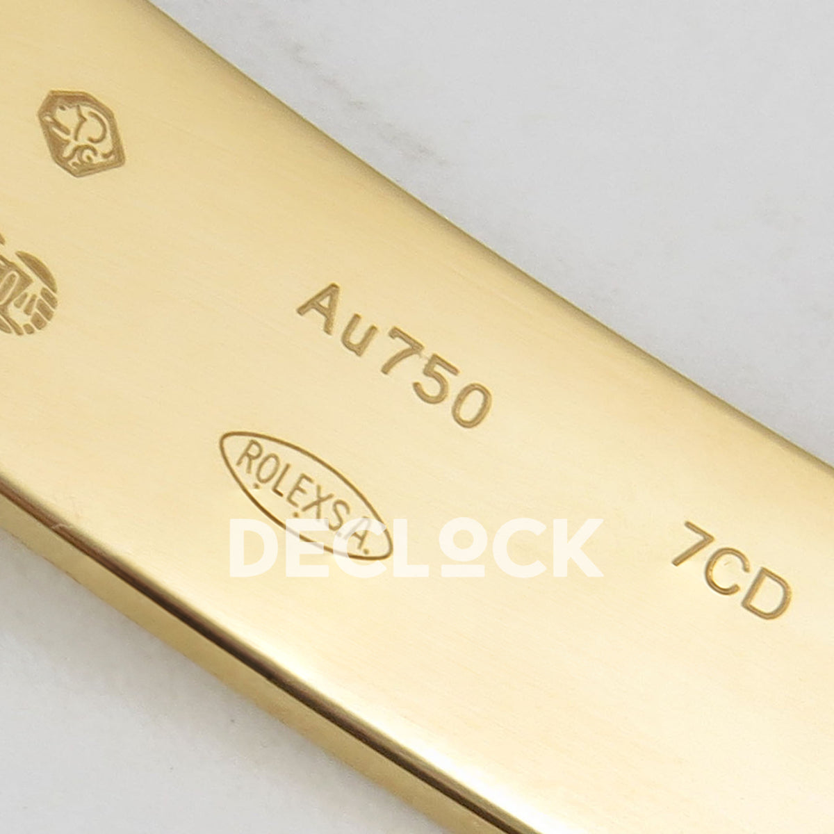 Rolex Daytona 126518 VSF replica - original Au750 and 7CD clasp markings