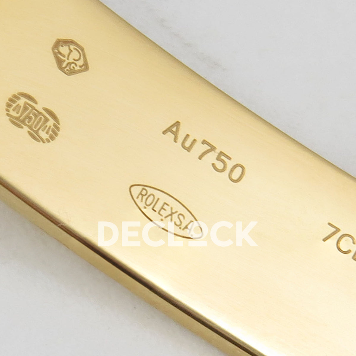 Rolex Daytona 126518 VSF V2 Tiffany Blue replica - original Au750 and RolexSA clasp hallmarks