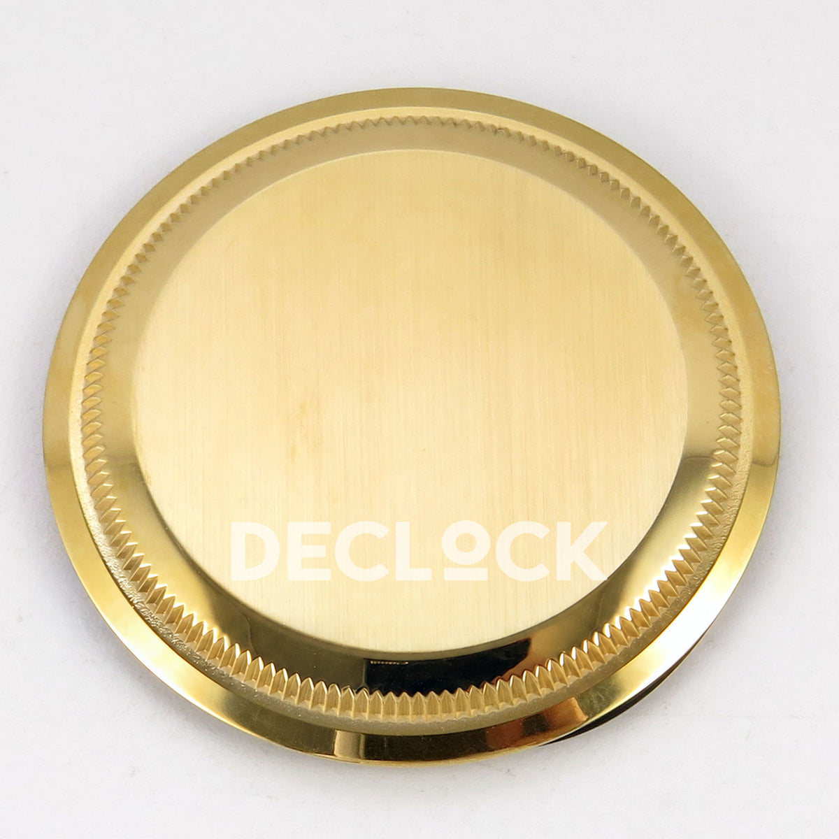 Rolex Daytona 126518 WF JH4131 gold dial yellow-gold replica - detached solid caseback exterior