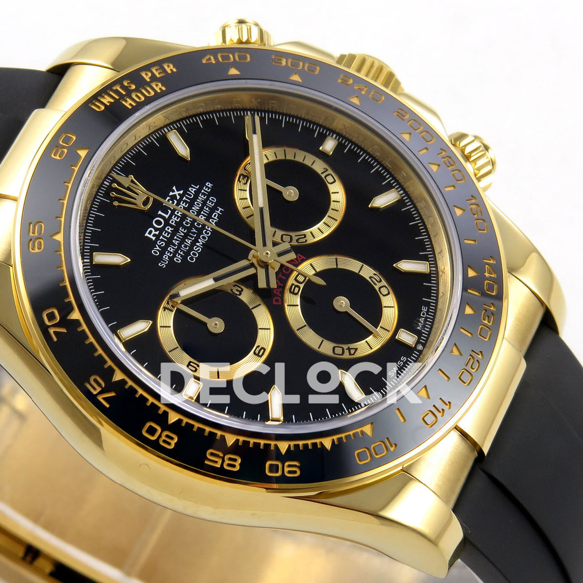 Rolex Daytona 126518 ZF replica - opposite angled dial view