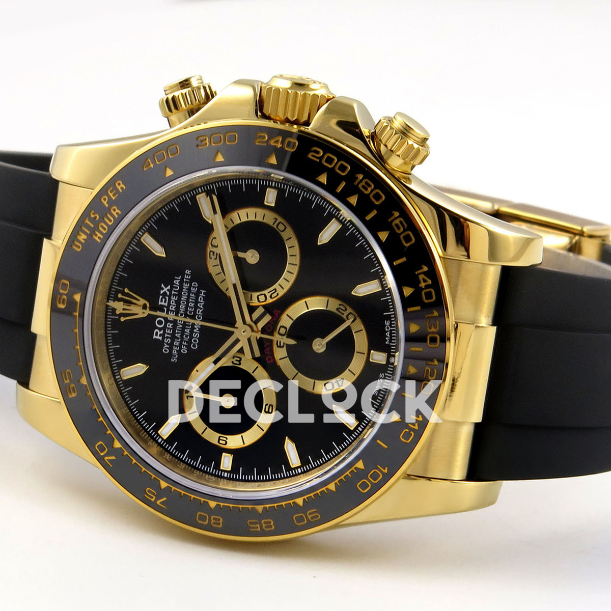 Rolex Daytona 126518 ZF replica - opposite horizontal front view