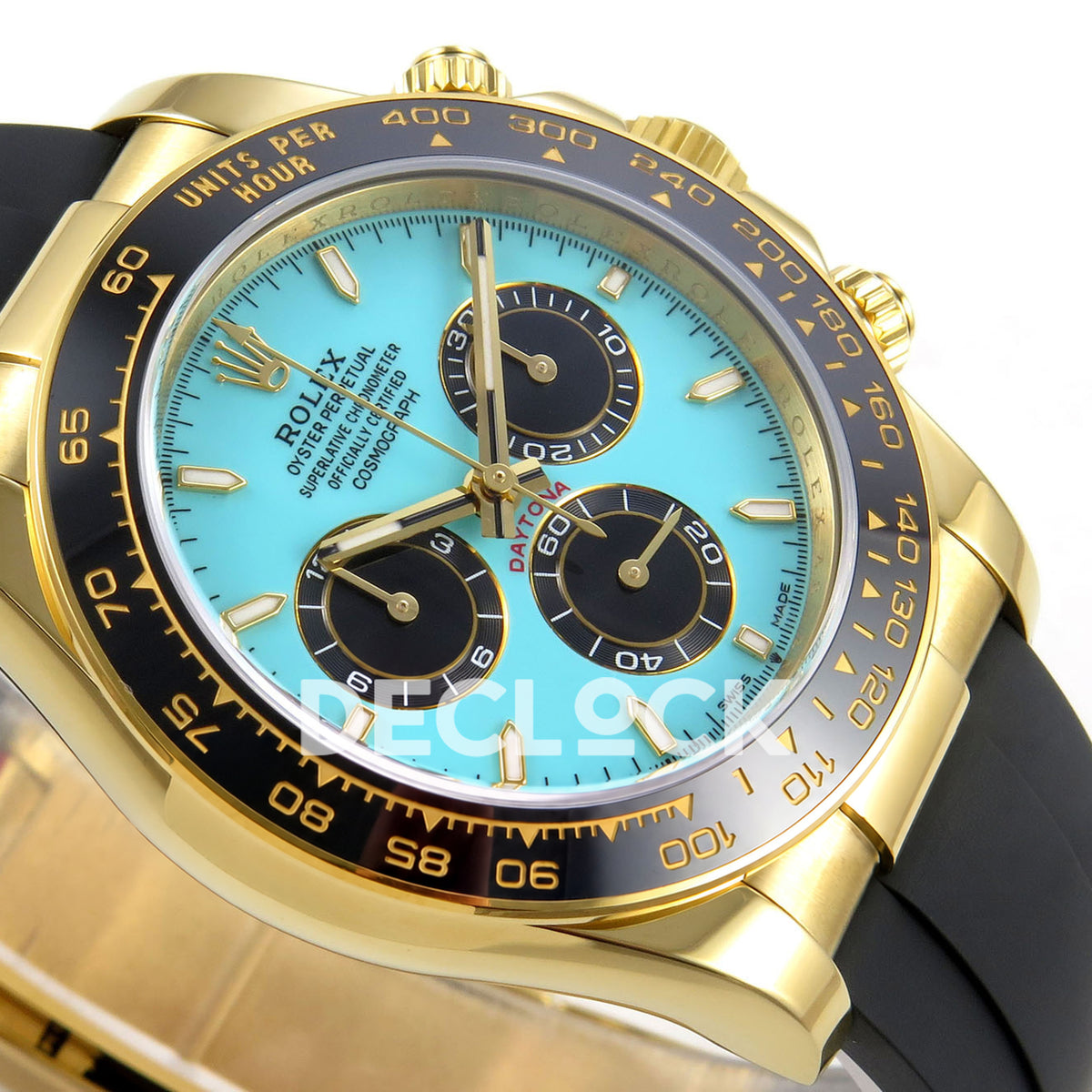 Rolex Daytona 126518 ZF replica - opposite angled dial view