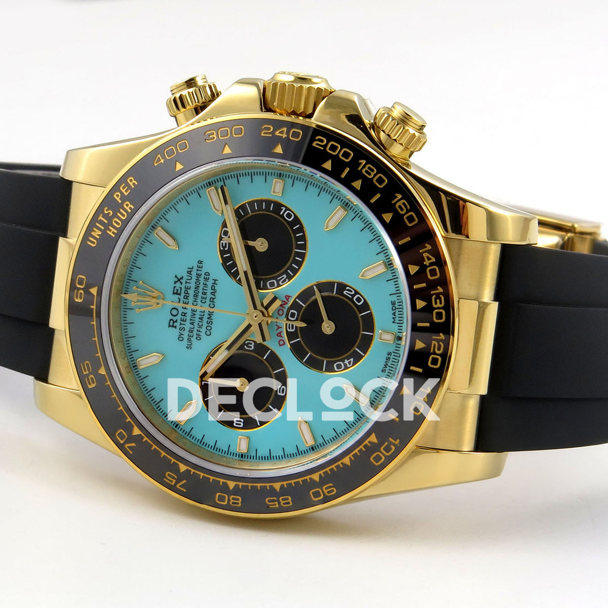 Rolex Daytona 126518 ZF replica - opposite horizontal front view