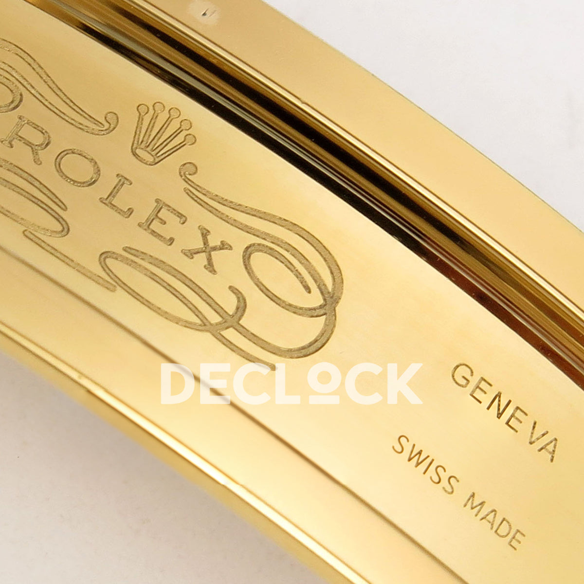 Rolex Daytona 126518 ZF replica - original Rolex Geneva Swiss Made clasp engraving