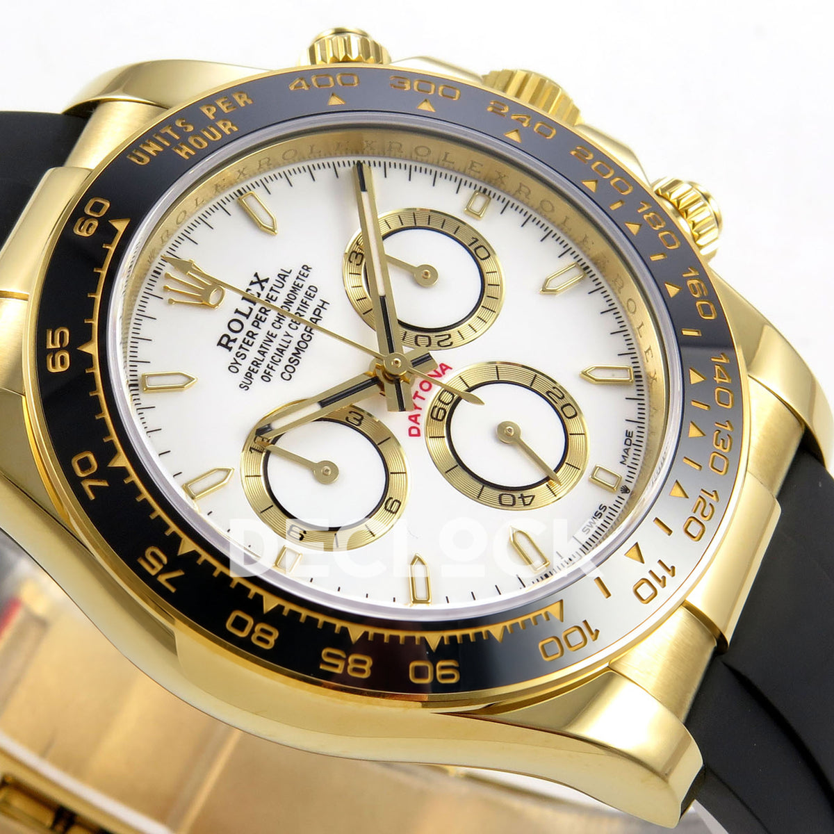 Rolex Daytona 126518 ZF replica - opposite angled dial view