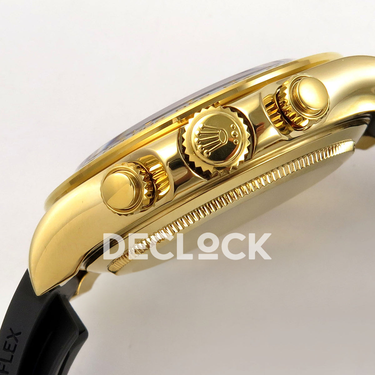 Rolex Daytona 126518 ZF replica - winding crown and chronograph pushers