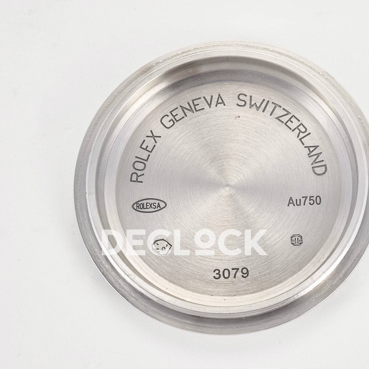 Rolex Daytona 126519 ARF replica - original caseback engravings and number 3079