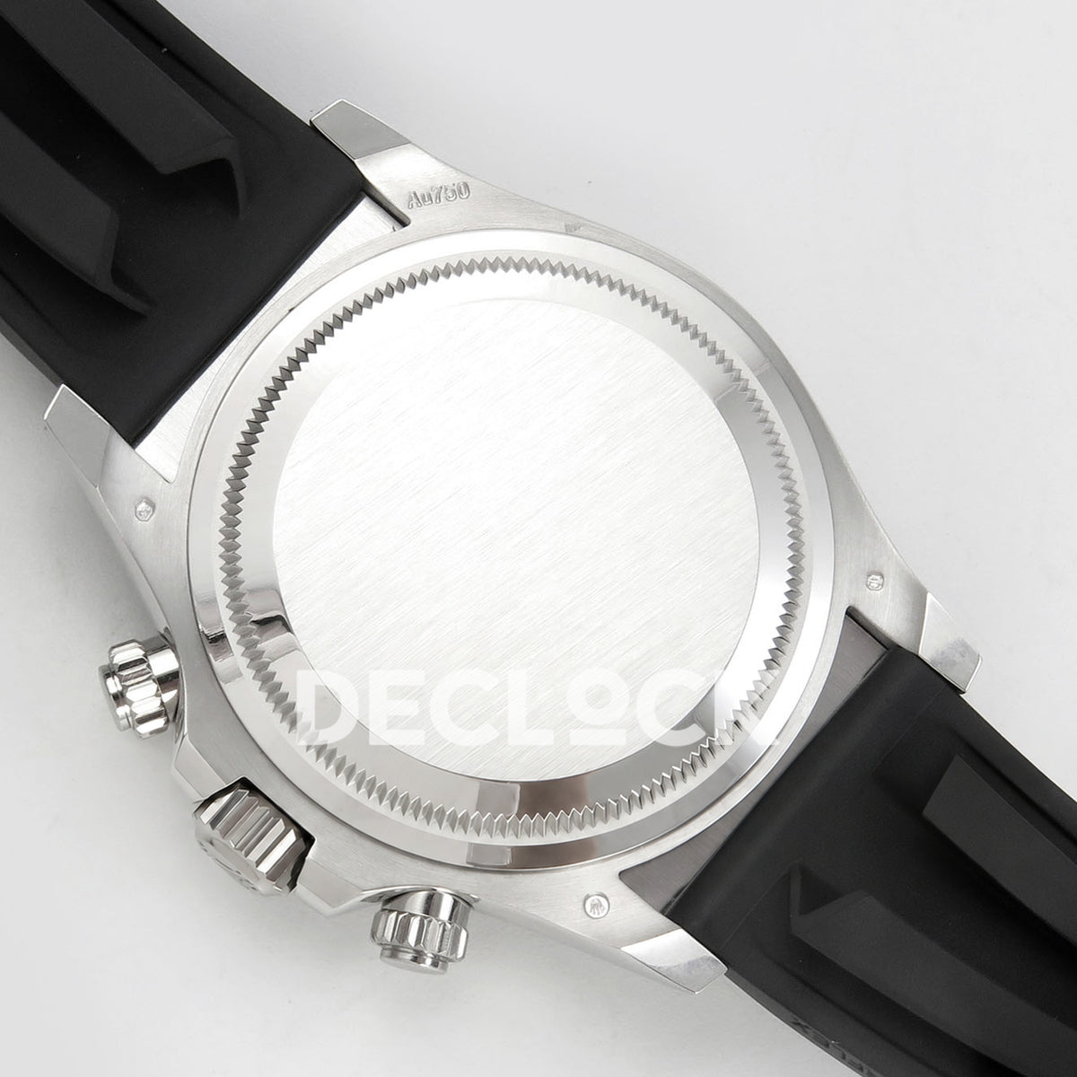 Rolex Daytona 126519 Clean Plus replica - solid caseback and inner rubber strap