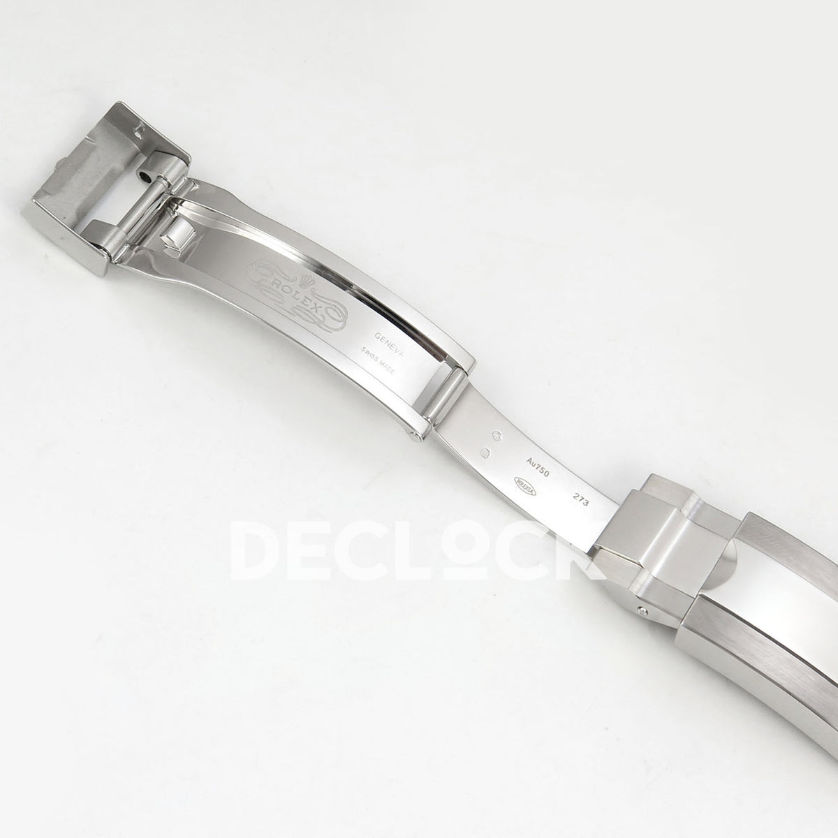Rolex Daytona 126519 Clean Plus replica - open folding clasp and decorative engravings