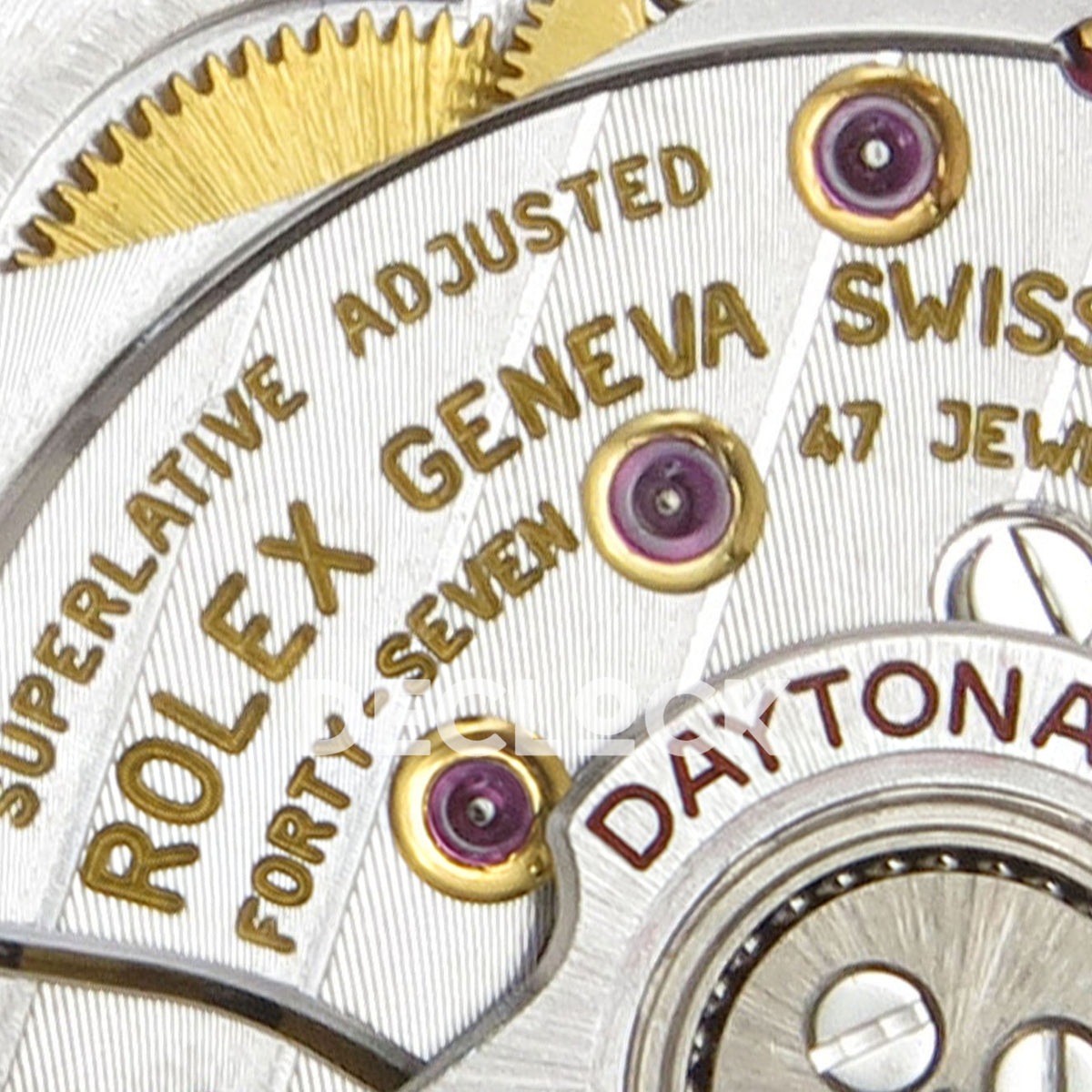 Rolex Daytona 126519 Clean Plus replica - DD4131 movement plate engravings and jewels