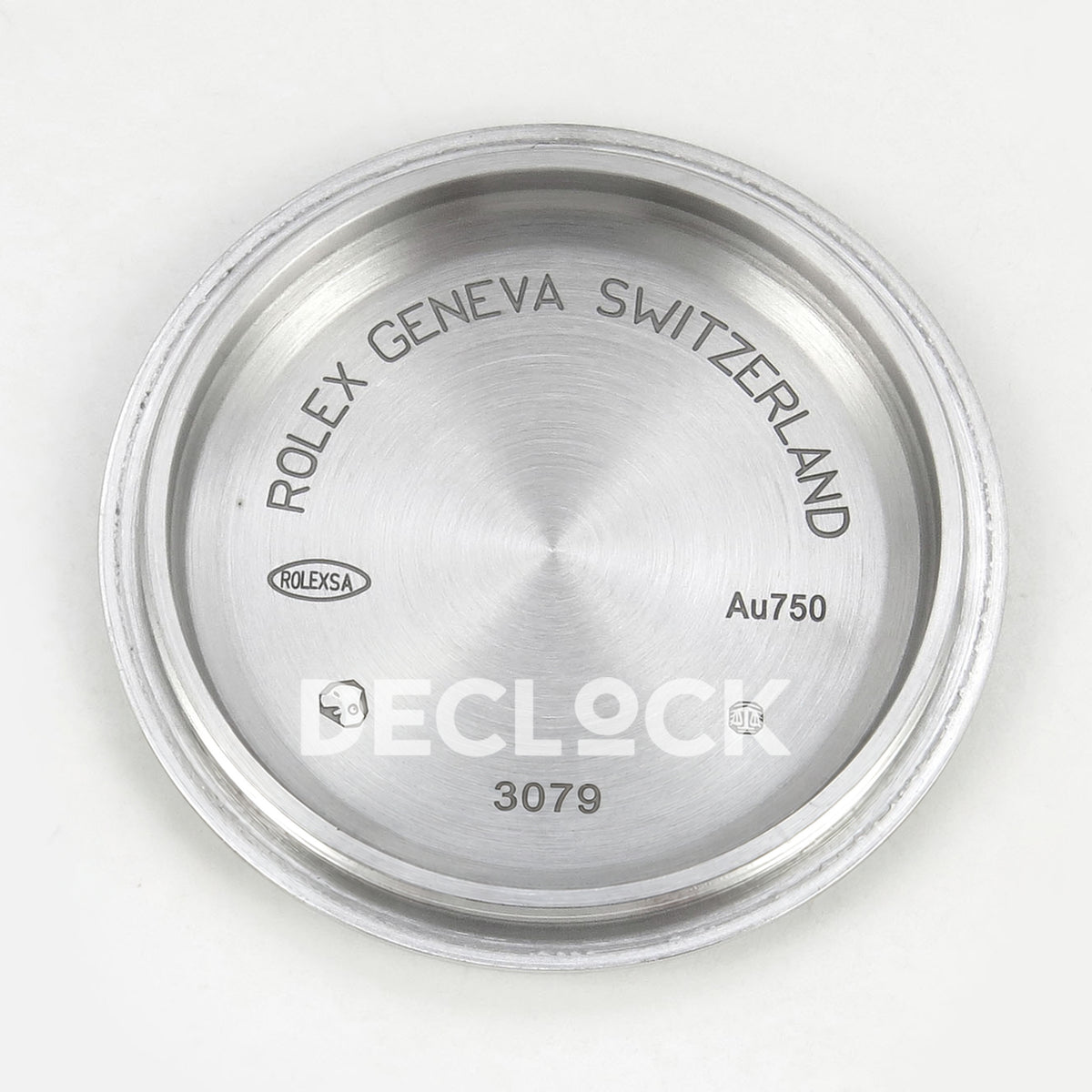 Rolex Daytona 126519 Clean Plus replica - caseback interior and decorative markings