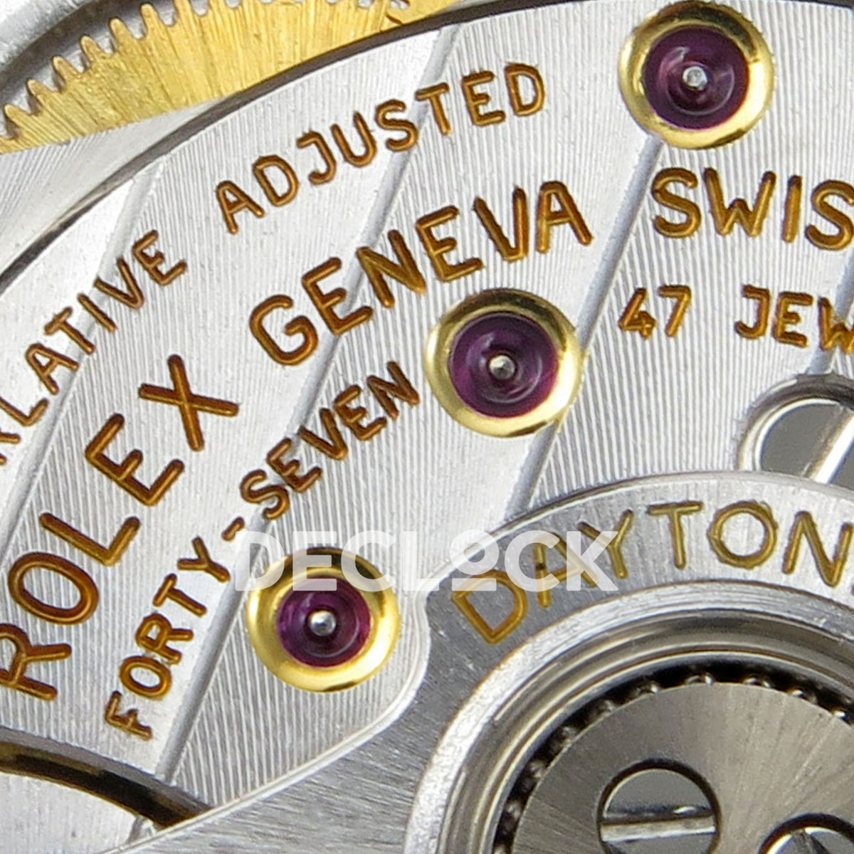Rolex Daytona 126519 VF replica - original Rolex Geneva Swiss 47 jewels and Daytona engraving