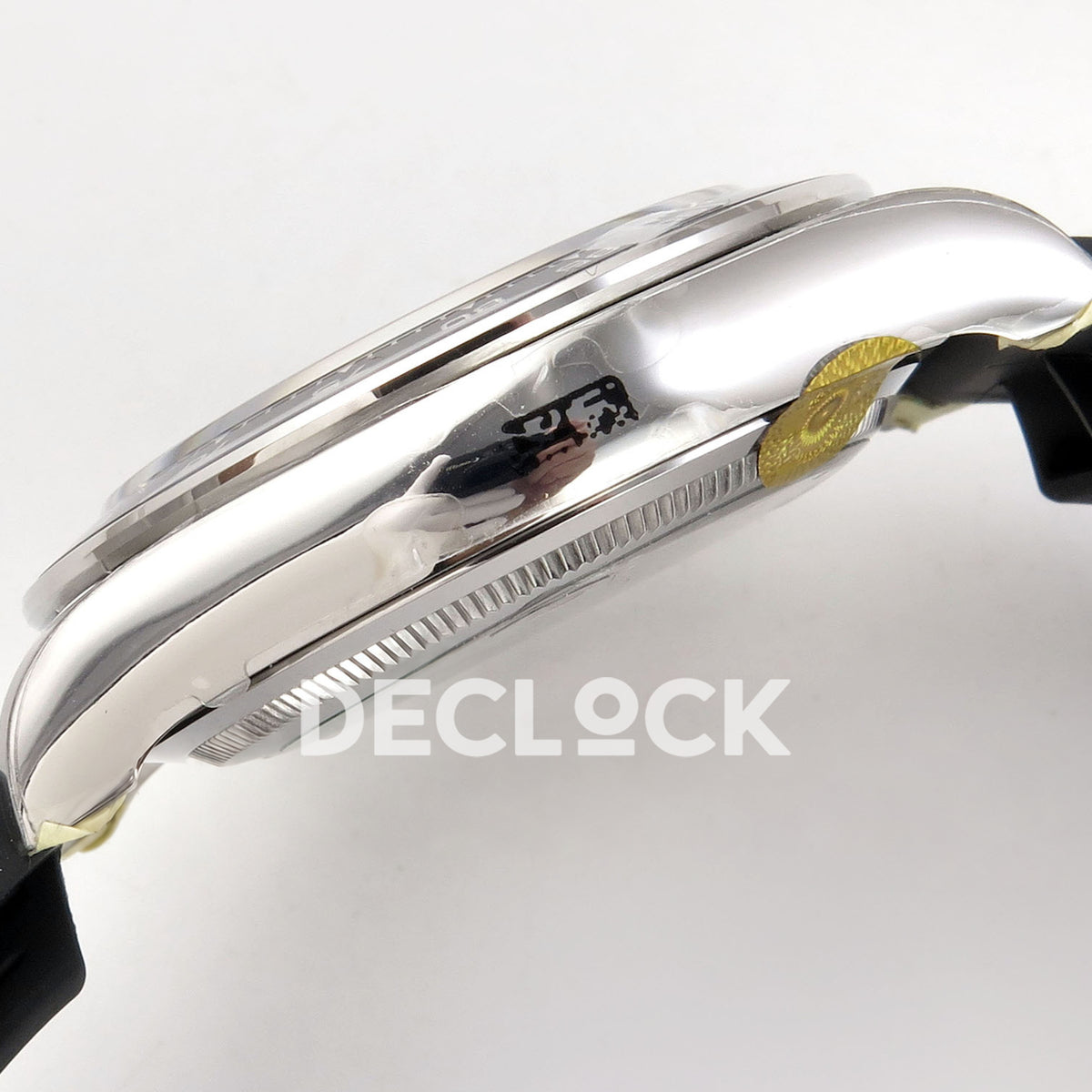 Rolex Daytona 126519 VSF replica - stainless-steel case profile and factory protective film
