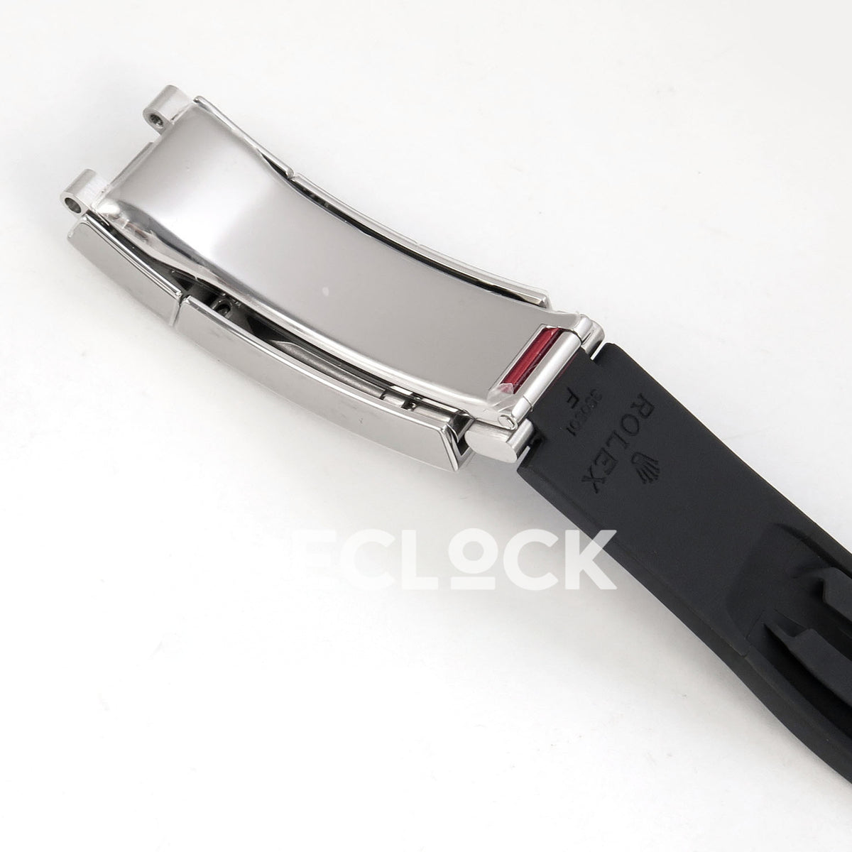 Rolex Daytona 126519 VSF replica - inside clasp and inner rubber strap markings