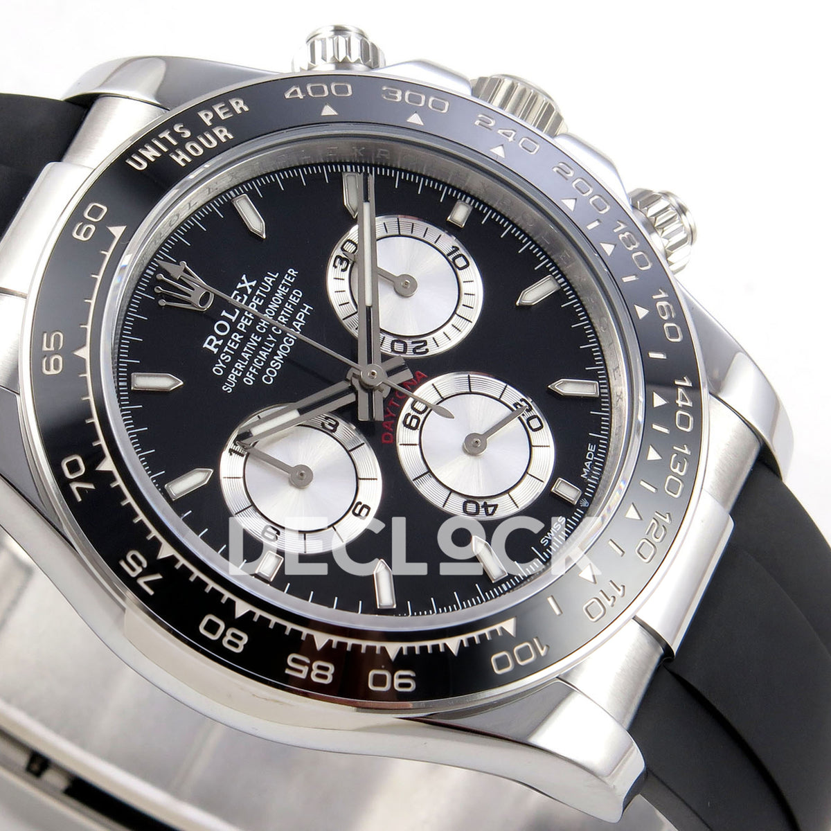 Rolex Daytona 126519 ZF replica - opposite angled dial view