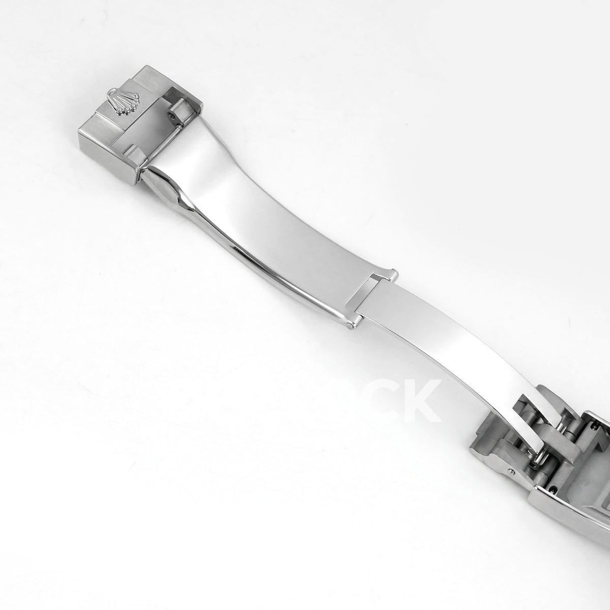 Rolex Daytona 126519 ZF replica - folding clasp mechanism and rubber strap end