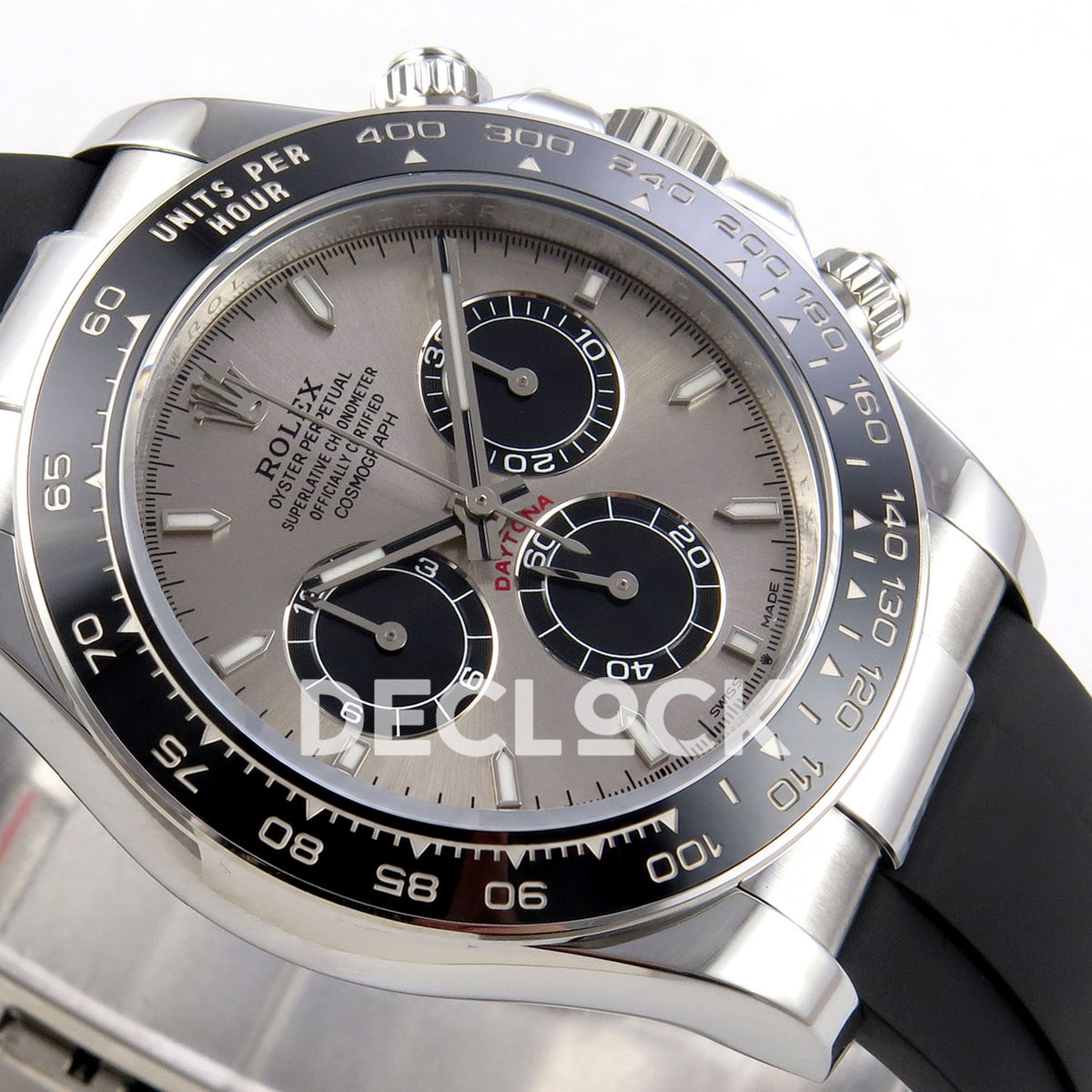 Rolex Daytona 126519 ZF replica - opposite angled dial view