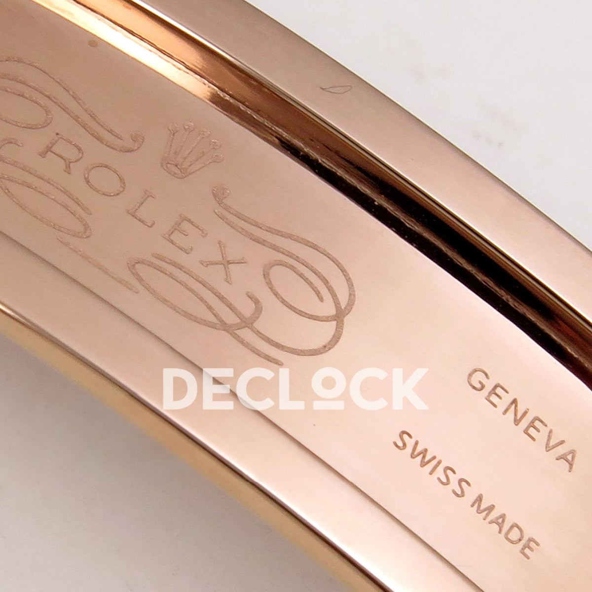 Rolex Daytona 126535TBR QF replica - original Rolex Geneva Swiss Made clasp engraving