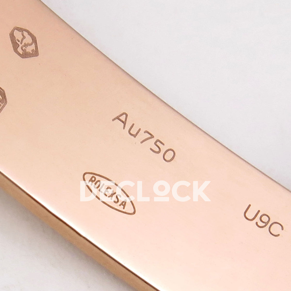 Rolex Daytona 126535TBR QF replica - original Au750 and U9C clasp markings
