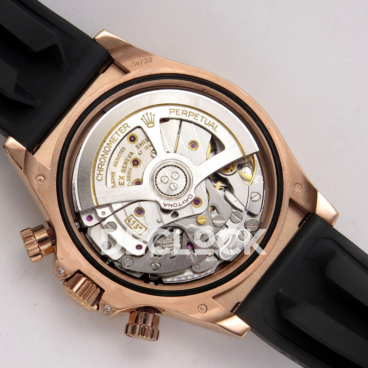 Rolex Daytona 126535TBR QF replica - chronograph movement with rotor in another position