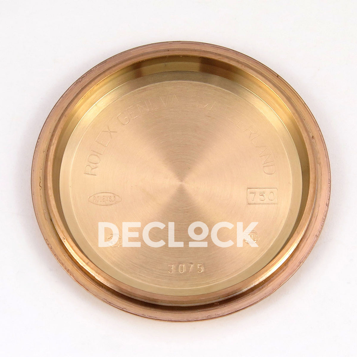 Rolex Daytona 126535TBR QF replica - original inside caseback engravings and number 3075