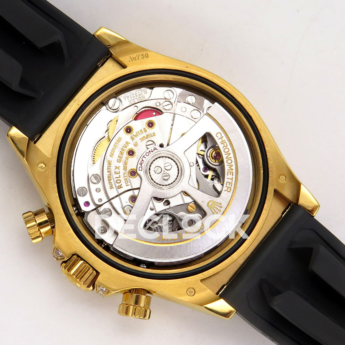 Rolex Daytona 126538TBR QF replica - automatic chronograph movement overview